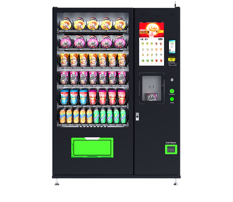 Snack und Kalte Getränkeautomat